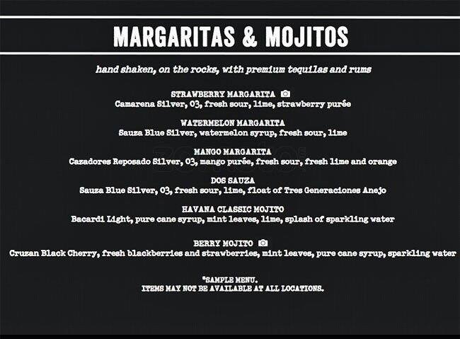 Menu of Bar Louie, Allen, Allen  