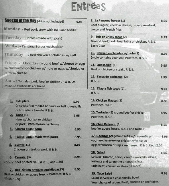 Tasty food Tex-Mexmenu Arlington, Arlington