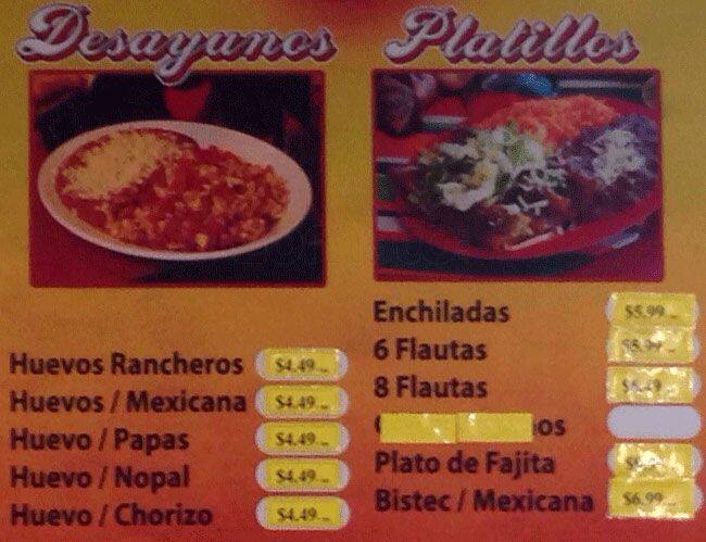 Tasty food Tex-Mexmenu Arlington, Arlington