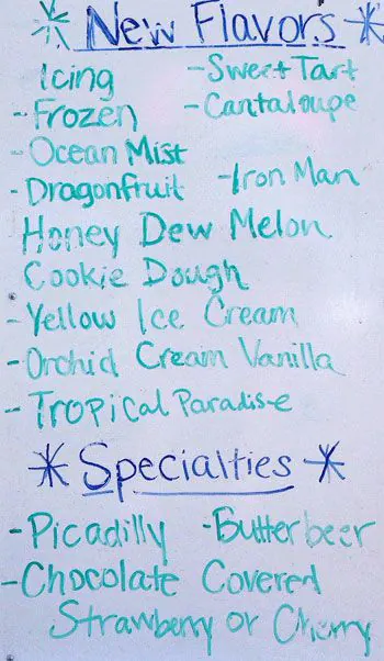 Menu of Tiki Treats, Burleson, Burleson  