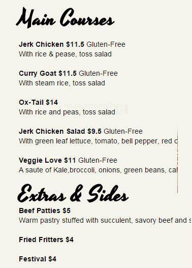 Best restaurant menu near Eastland Plaza Govalle Austin