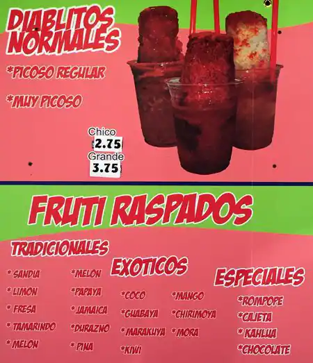 Menu of Fruteria Cano, Far North Dallas, Dallas  