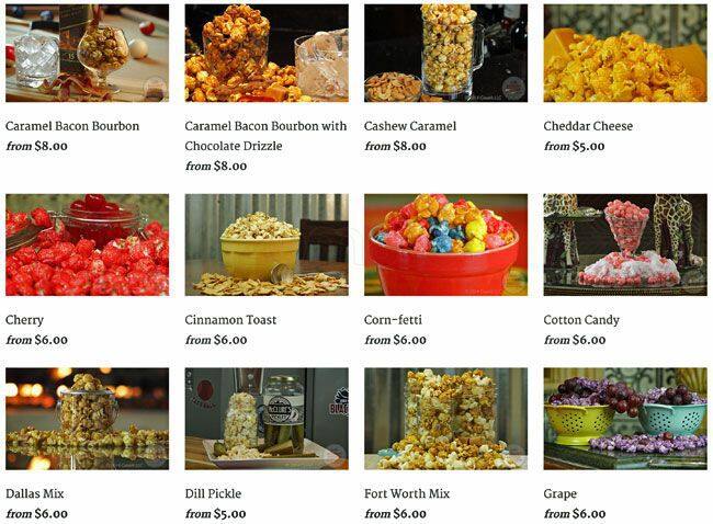 Menu of Cassie's Gourmet Popcorn, Bedford, Bedford  