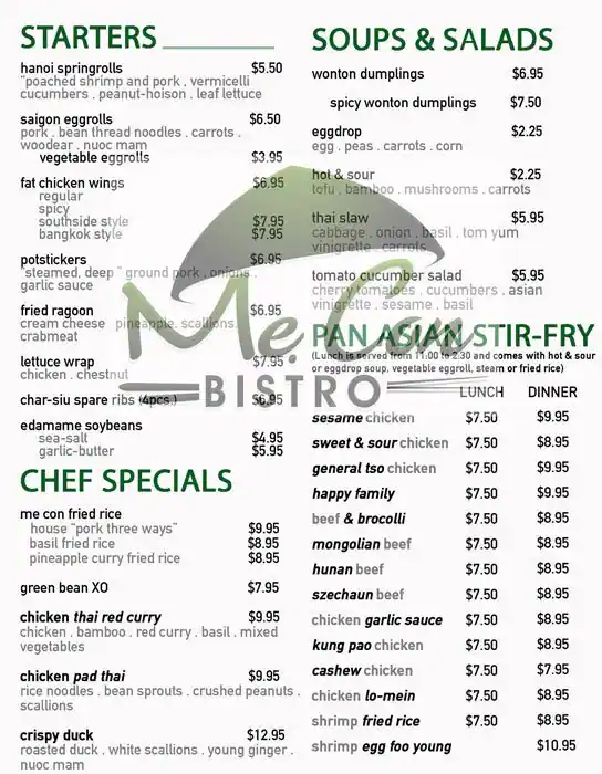 Best restaurant menu near Southwest Austin Austin