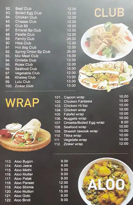 Spring Onion Menu in Business Bay, Dubai 