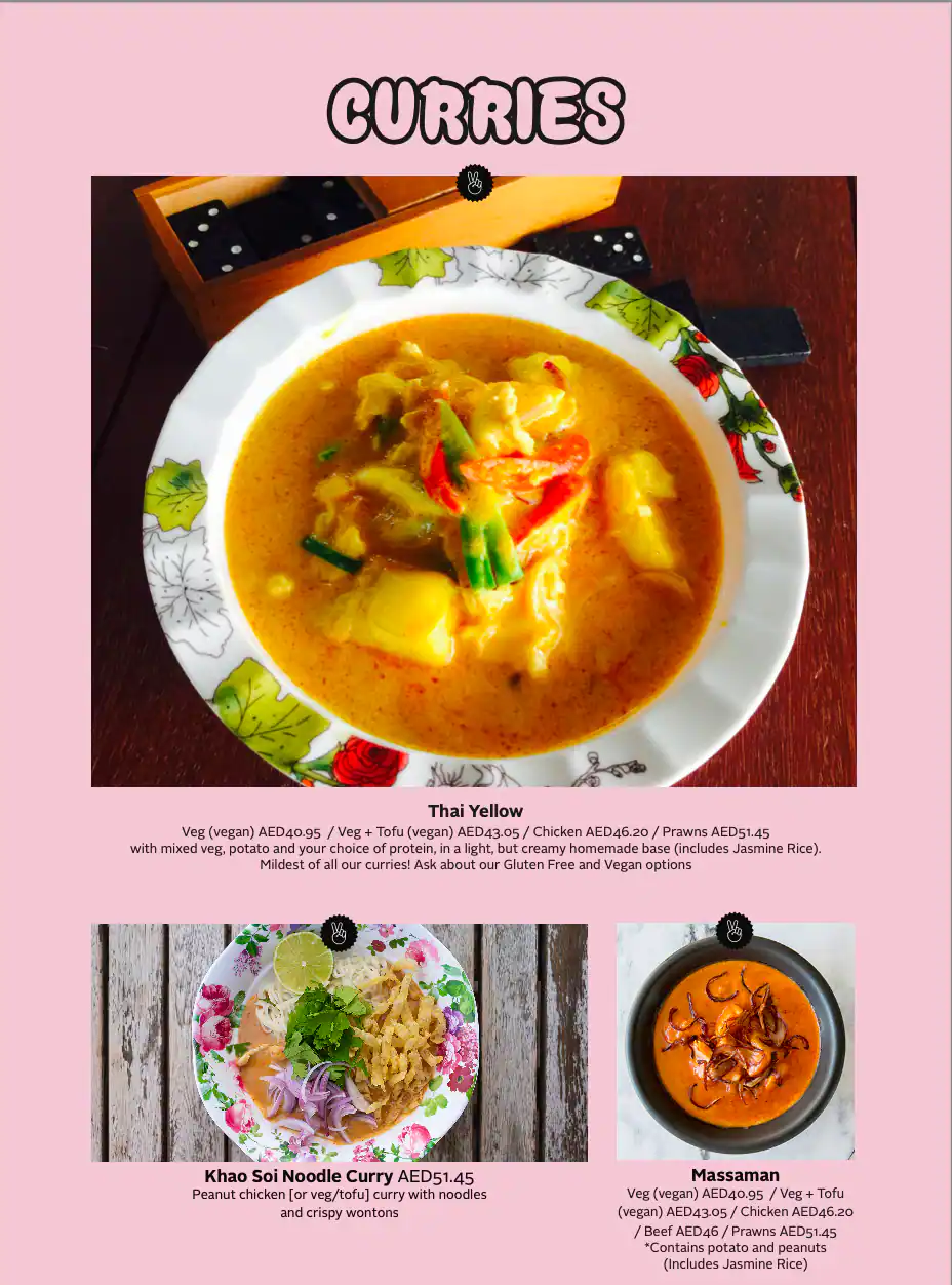 Cafe Isan - Thai Streetfood And Tea Bar Menu 