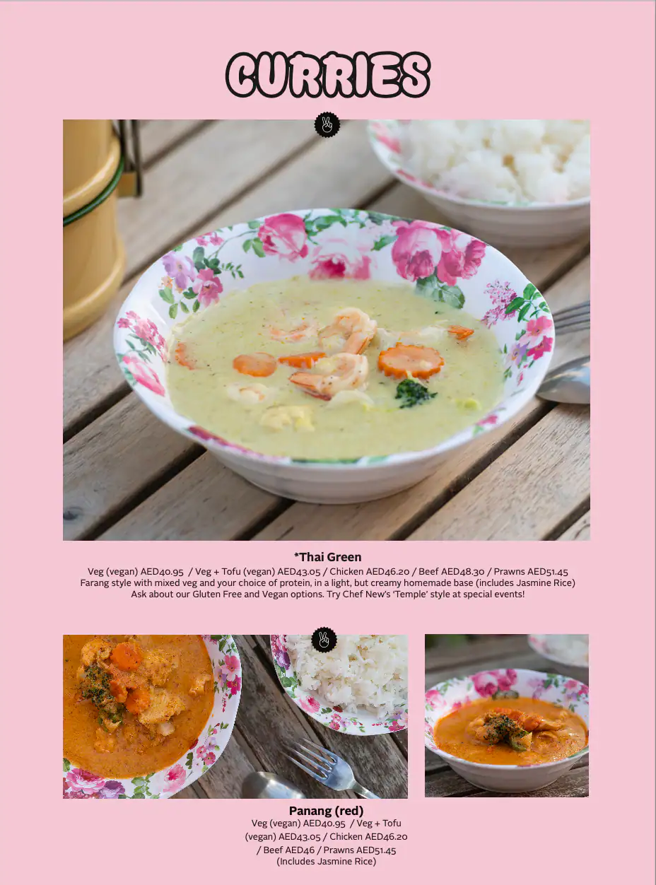 Cafe Isan - Thai Streetfood And Tea Bar Menu 