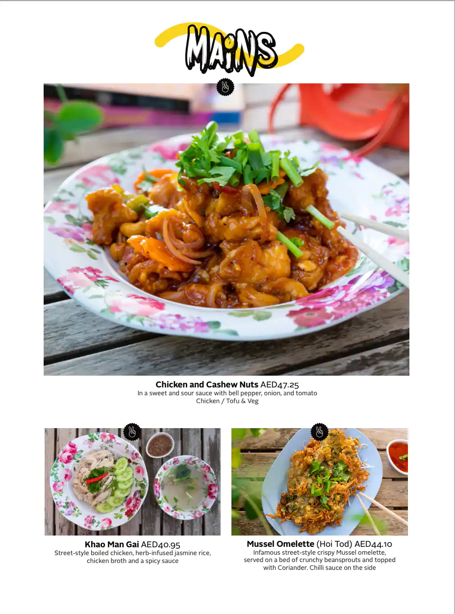 Cafe Isan - Thai Streetfood And Tea Bar Menu 