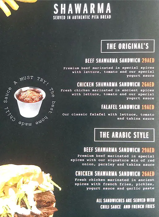 Sirdanci Mehmet Menu in Umm Suqeim, Dubai 