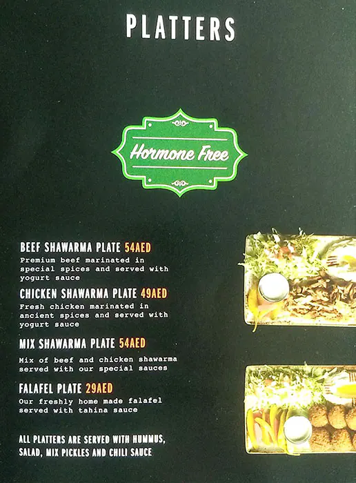 Sirdanci Mehmet Menu in Umm Suqeim, Dubai 