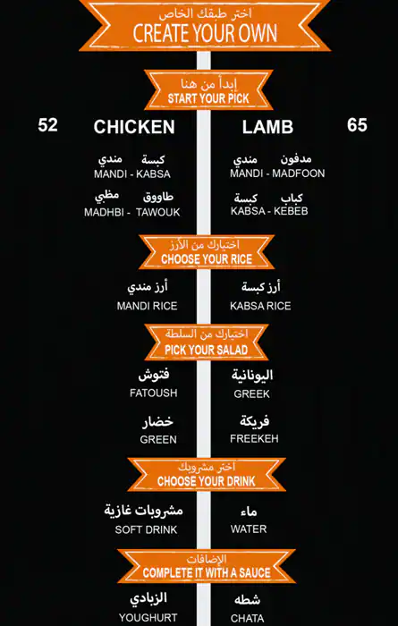 Halla Mandi - هلا مندي Menu in  Marina Walk, Dubai Marina, Dubai 