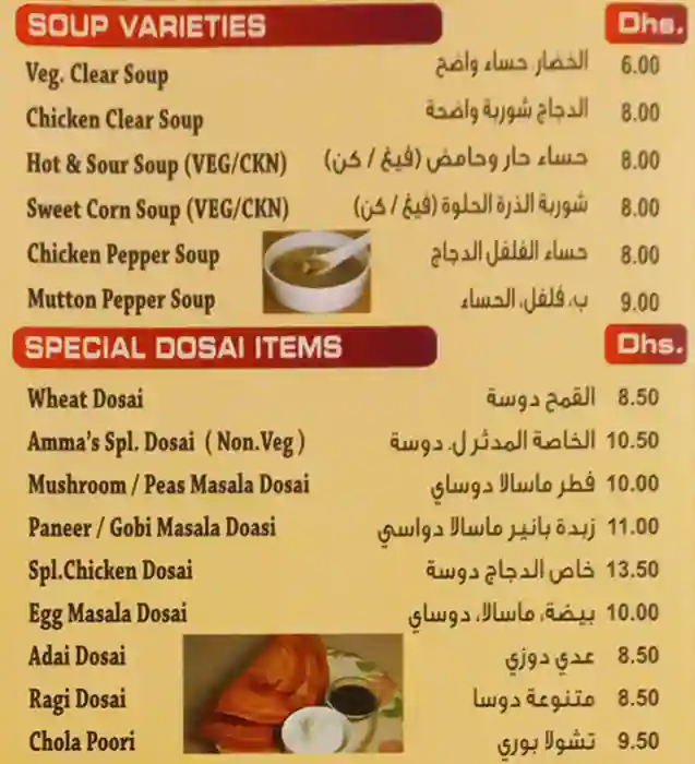 Tasty food South Indianmenu Al Karama, Dubai