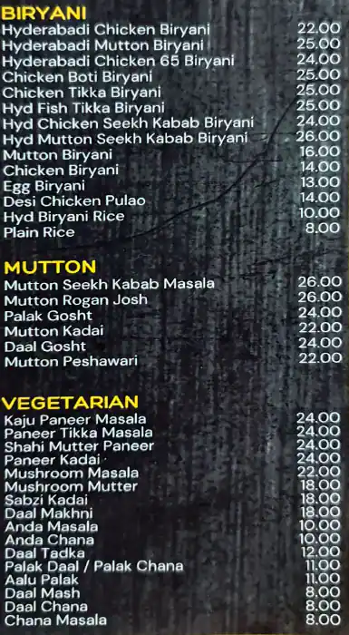 Haji Sahab - حاجي صاحب Menu in Discovery Gardens, Dubai 