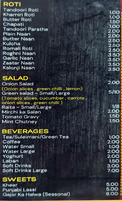 Haji Sahab - حاجي صاحب Menu in Discovery Gardens, Dubai 