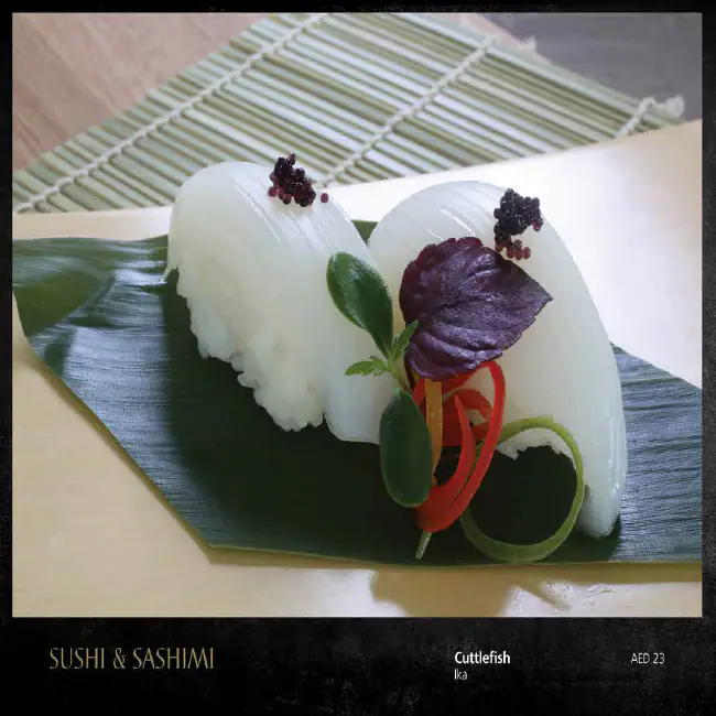 Ucci Sushi - Ramada by Wyndham Menu 