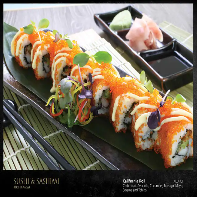 Ucci Sushi - Ramada by Wyndham Menu 