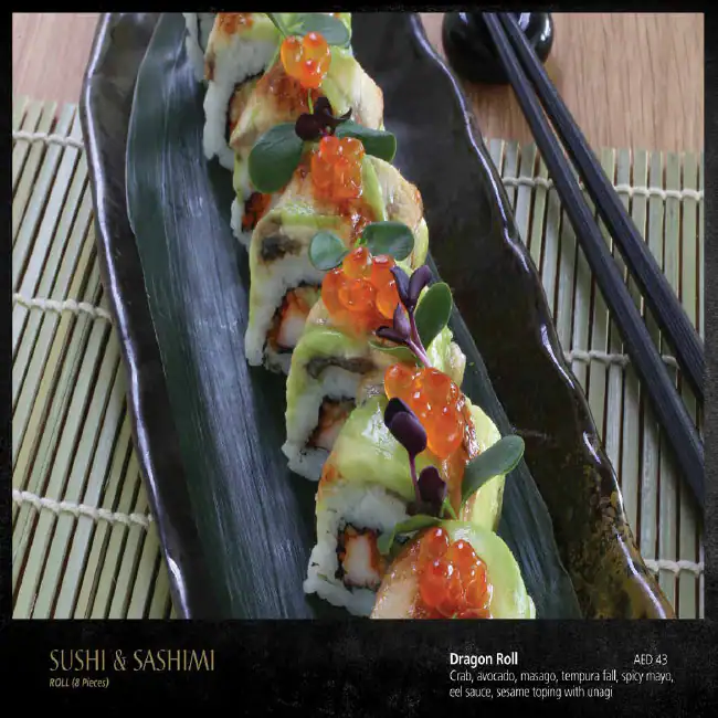 Ucci Sushi - Ramada by Wyndham Menu 