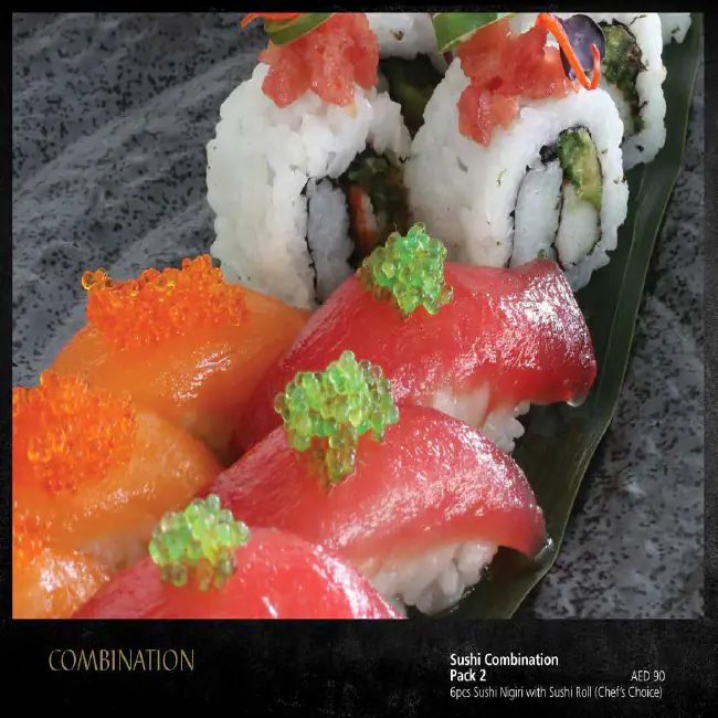 Ucci Sushi - Ramada by Wyndham Menu 