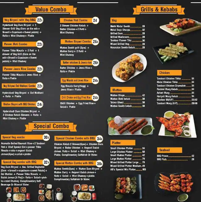 AB's Absolute Barbecues - ابسليوت باربكيوس Menu 