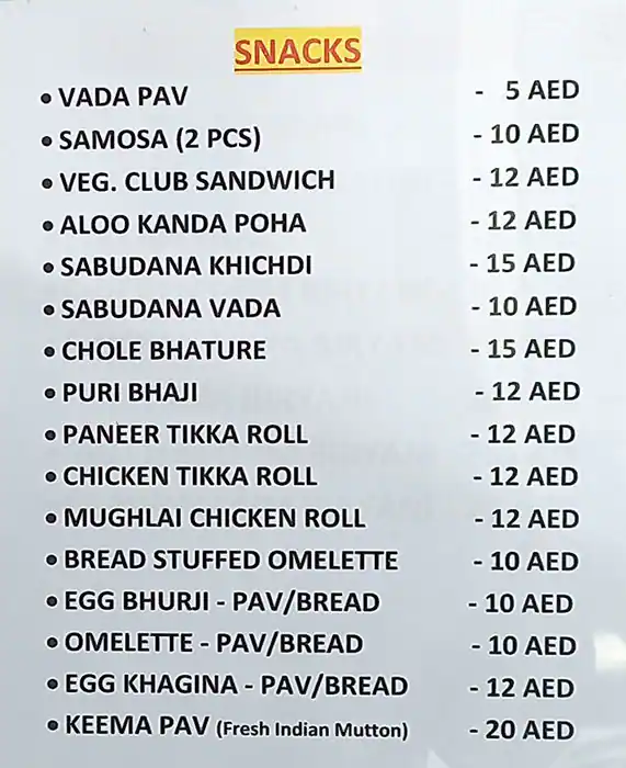 Best restaurant menu near Chinese Hyderabadi Kebab Mughlai
