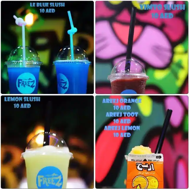 Freez - فريز Menu in Al Quoz, Dubai 