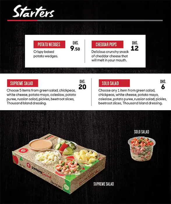 Pizza Hut - بيتزا هت Menu in Dubai Silicon Oasis (DSO), Dubai 