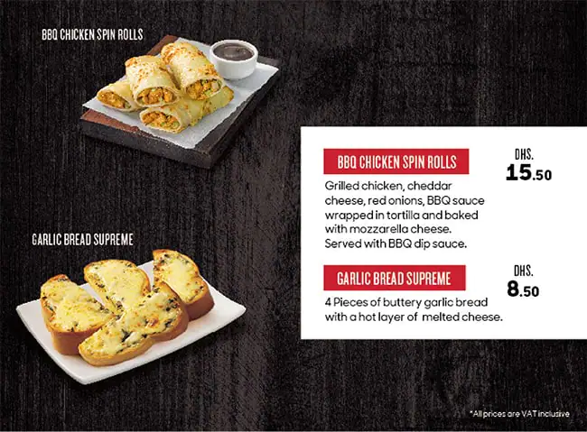 Pizza Hut - بيتزا هت Menu in Dubai Silicon Oasis (DSO), Dubai 