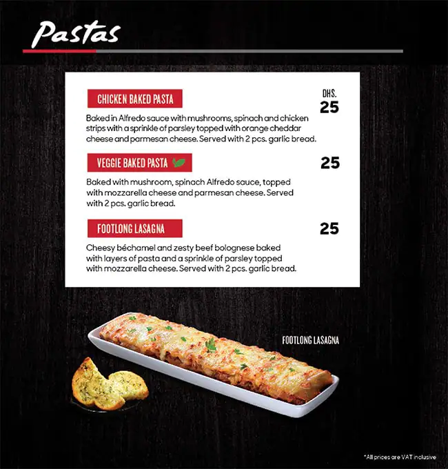 Pizza Hut - بيتزا هت Menu in Dubai Silicon Oasis (DSO), Dubai 