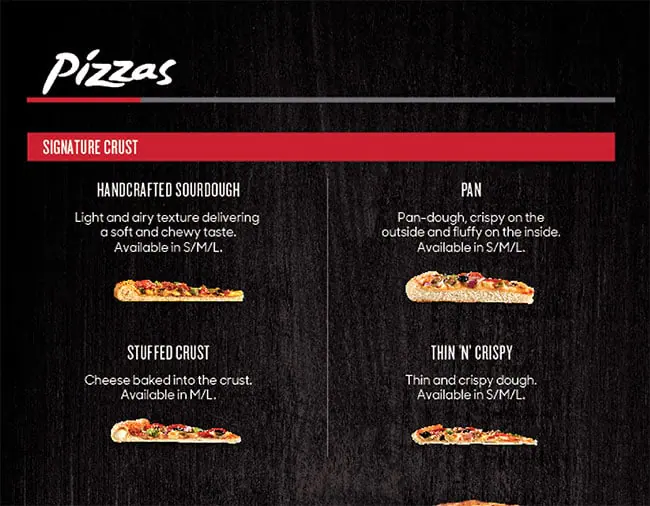 Pizza Hut - بيتزا هت Menu in Dubai Silicon Oasis (DSO), Dubai 