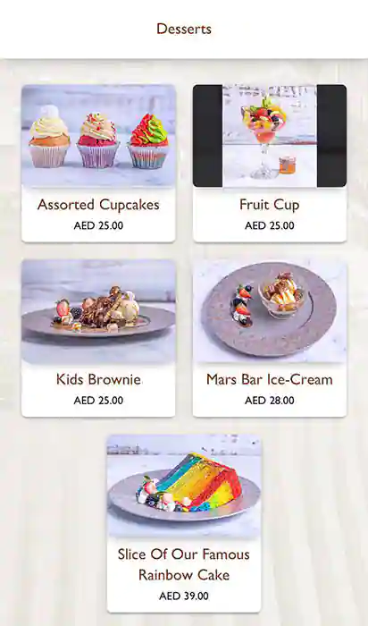 Walnut Grove Menu in CITY WALK, Al Safa, Dubai 