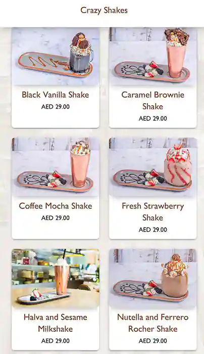 Walnut Grove Menu in CITY WALK, Al Safa, Dubai 