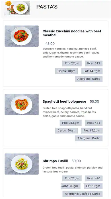 Eat Well Restaurant Menu in Za'abeel, Dubai 