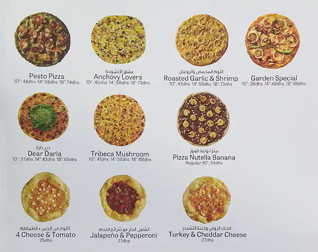 Yellow Cab Pizza Co. - يلو كاب بيتزا Menu 