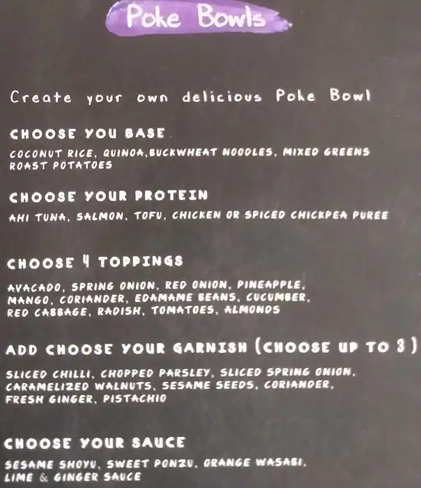 Projeto Acai - بروجيتو اكاي Menu 