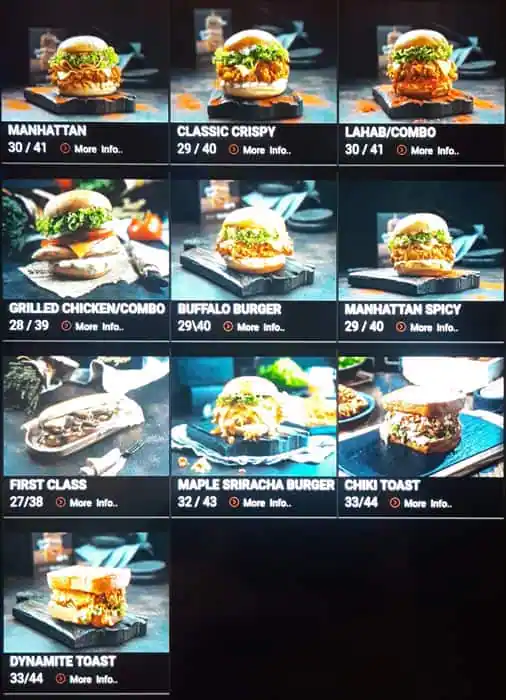 Just Burger Menu in Dakakeen, Al Khawaneej, Dubai 