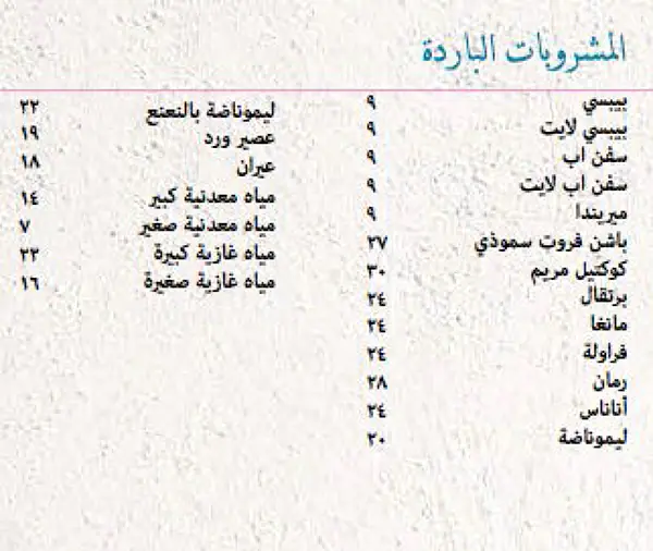 Bait Maryam - بيت مريم Menu in Cluster D, Jumeirah Lake Towers, Dubai 