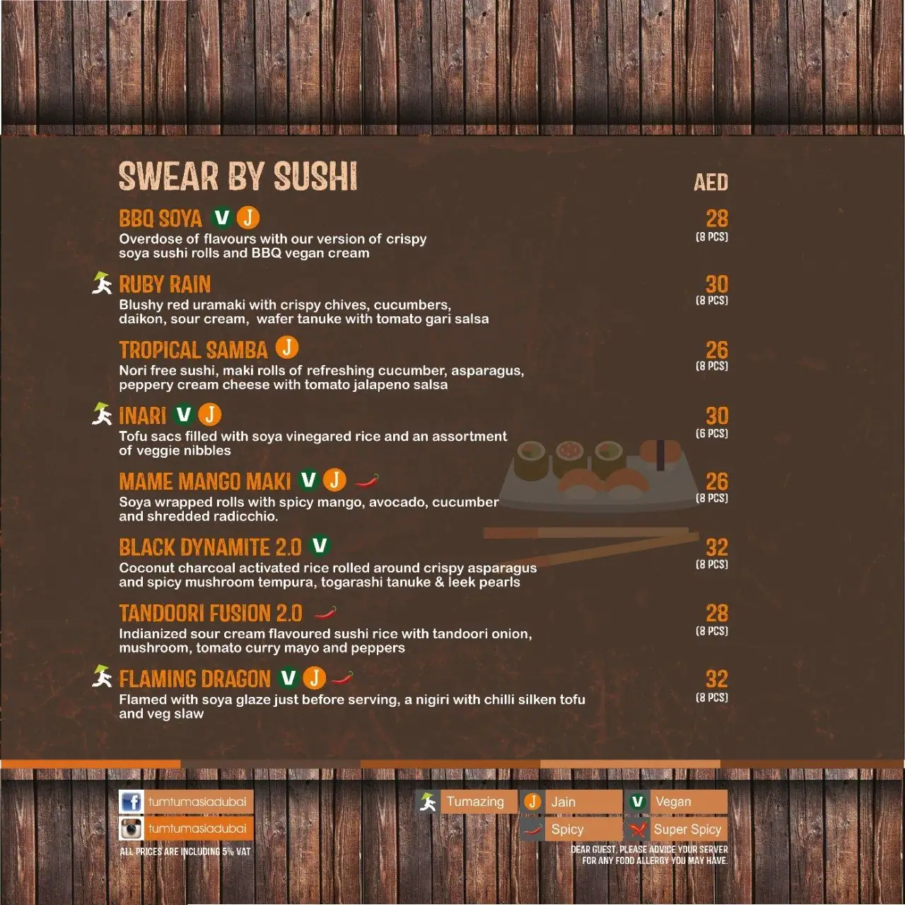 Tum Tum Asia - تام تام اسيا Menu 