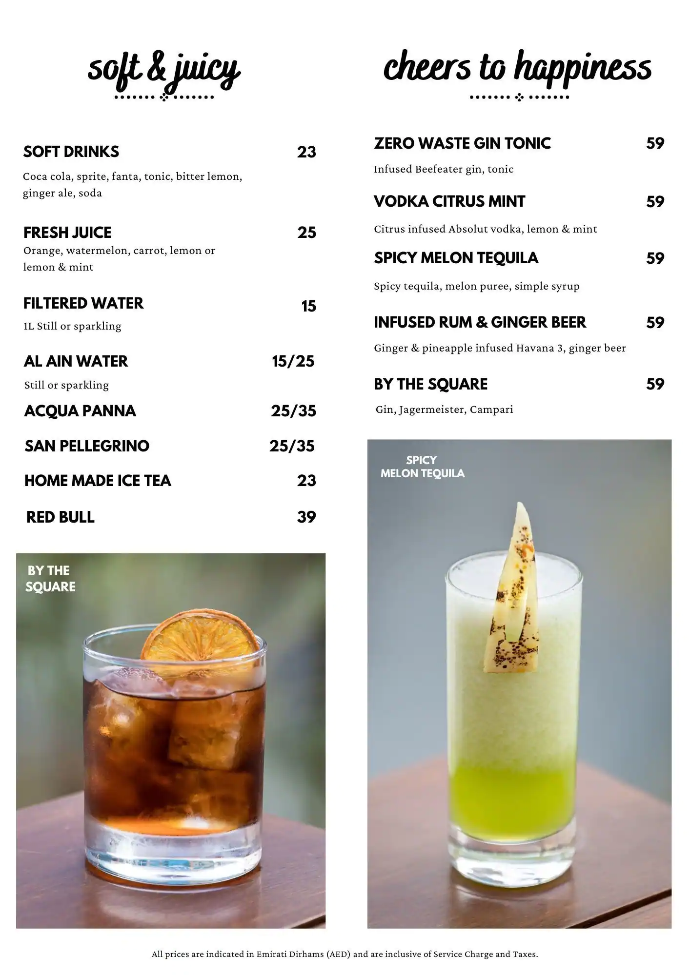 My Square - DoubleTree by Hilton Menu 