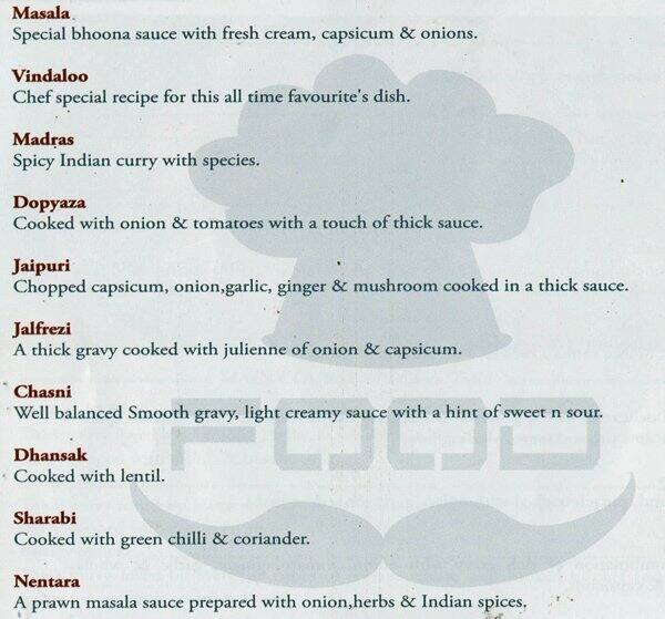 British Handi Menu in New Dubai 