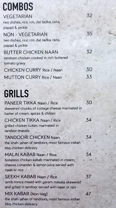 Bombay Chowpatty Menu in Ibn Battuta Mall, Jebel Ali Village, Dubai 