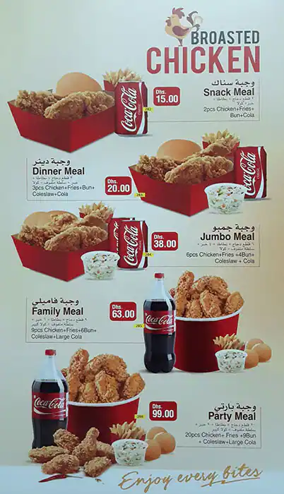 City Fresh Restaurant Menu in Business Bay, Dubai 