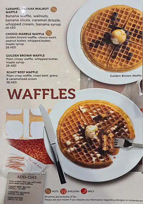 Pancake House - بانكيك هاوس Menu 