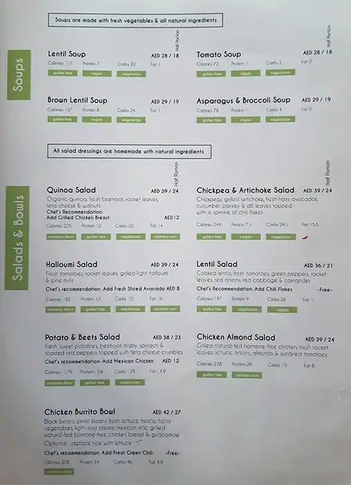 Krave - كريف Menu in DIFC, Dubai 