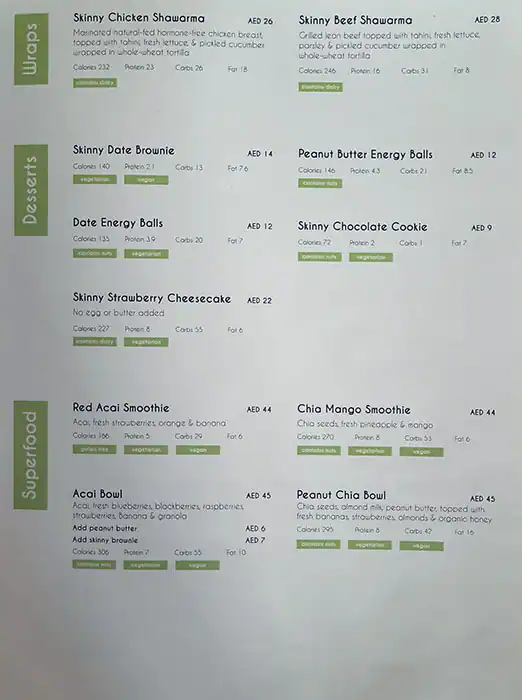 Krave - كريف Menu in DIFC, Dubai 