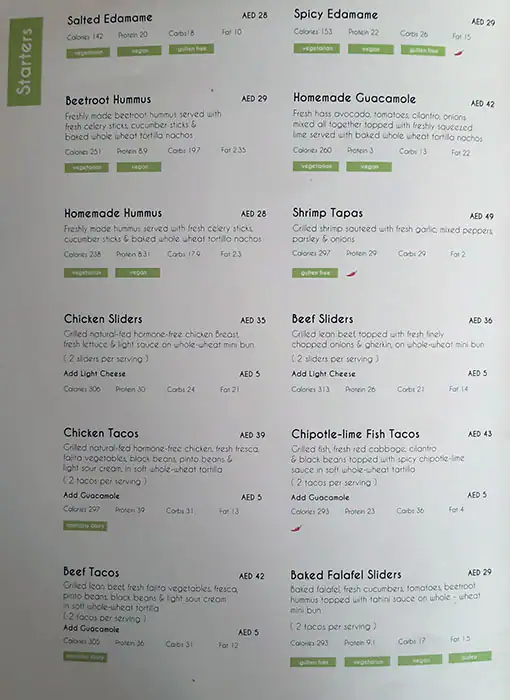 Krave - كريف Menu in DIFC, Dubai 