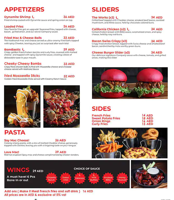 Tasty food American, Burgermenu Motor City, Dubai