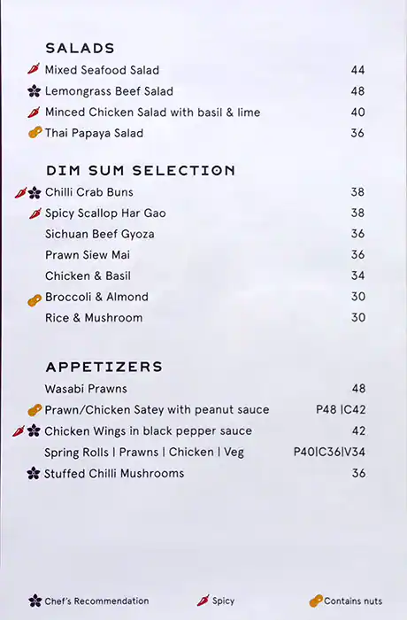 Royal Orchid Menu in Ibn Battuta Mall, Jebel Ali Village, Dubai 