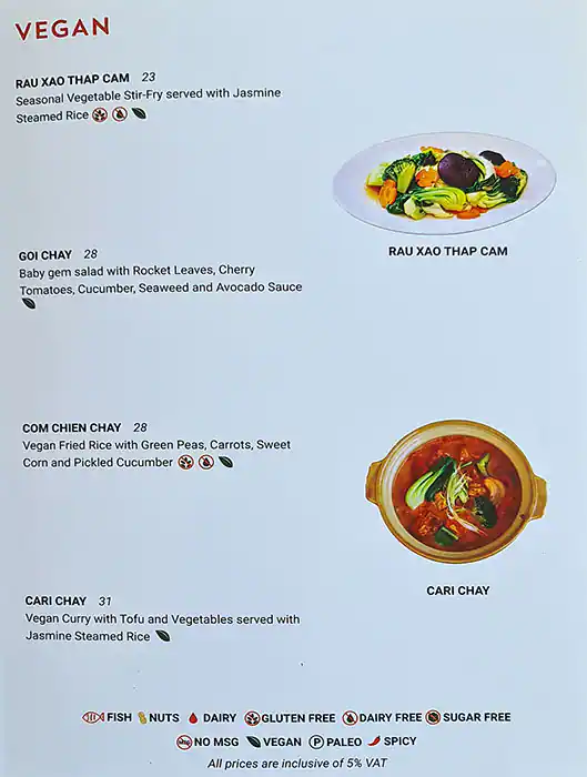 Vietnamese Foodies Menu in Cluster D, Jumeirah Lake Towers, Dubai 