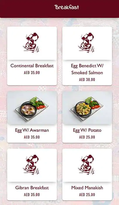 Best restaurant menu near Cluster L Jumeirah Lakes Tower Dubai