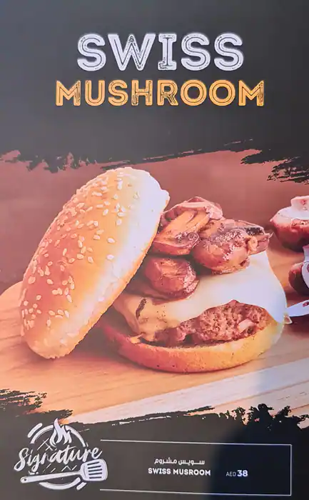 Big Smoke Burger Menu in La Mer, Jumeirah 1, Dubai 